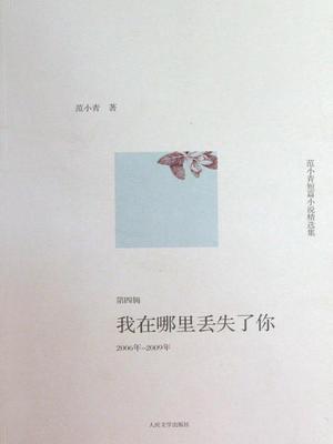 范小青短篇小说精选集.2006年～2009年，我在哪里丢失了你